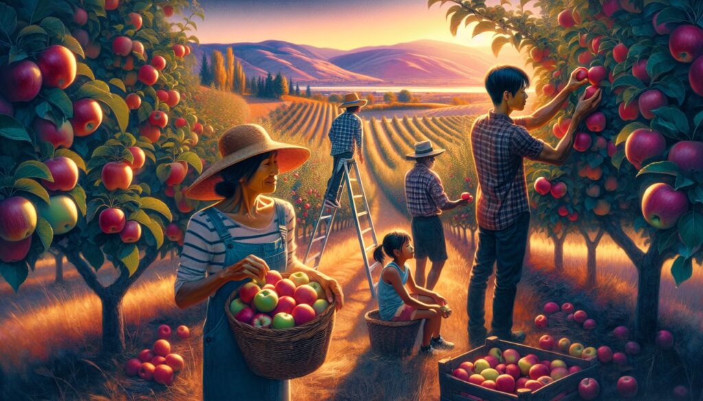 "Fruity Ambiance and Sweeter Romance: Apple Picking Season in Vernon B.C."